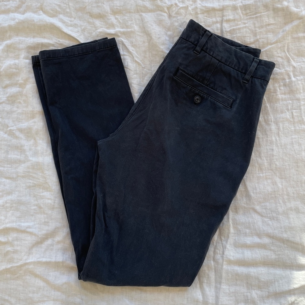 Everlane Black Uniform Chino Pants 30 x 30